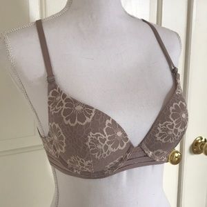 Mauve Lace Bra Victoria's Secret